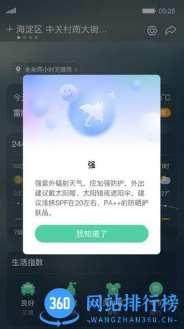呱呱天气手机版 呱呱<a href=/zt/738-0.html target=_blank class=infotextkey>天气app</a>