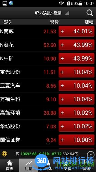 财通证券财运通财慧融通版 V10.06.02安卓版 0