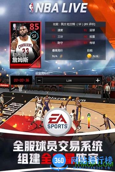 nbalive移动版破解版 v2.1.00 安卓无限金币版 3