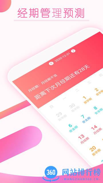大姨妈月经期提醒应用下载