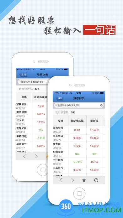 同花顺i问财选股 v4.7.0 官方安卓版 2