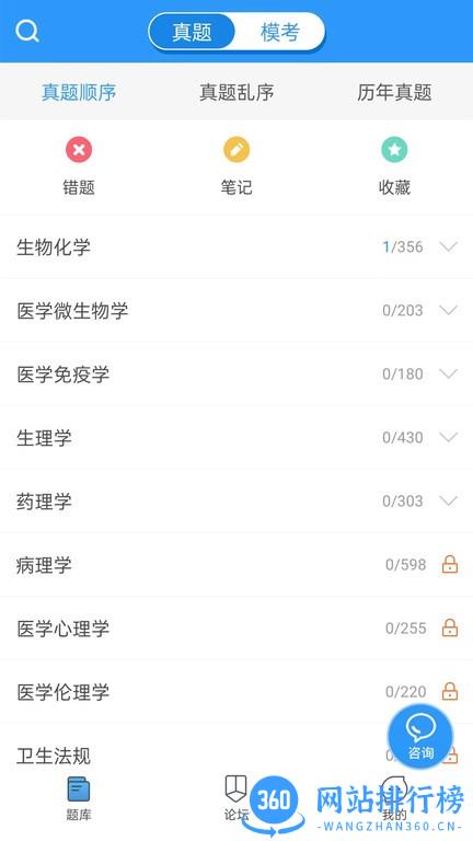 医题库执医题库