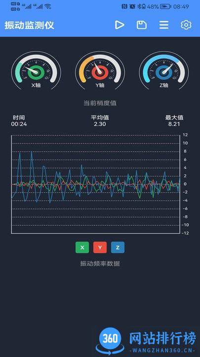 振动监测助手地震检测器 v1.0.01 安卓版 3