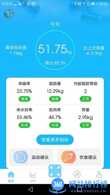 isense体重秤 v1.6.2 安卓版 1