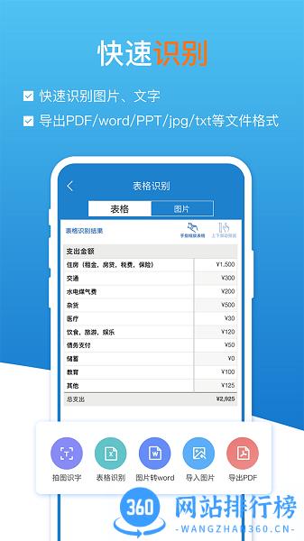 手机扫描识图全能王 v1.2.5 最新版安卓版 0