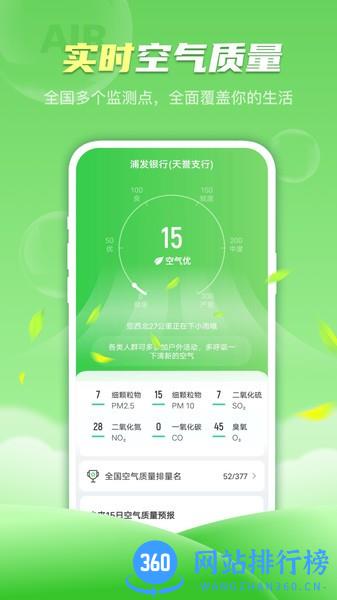 春雨天气app v1.2.3 安卓版 2