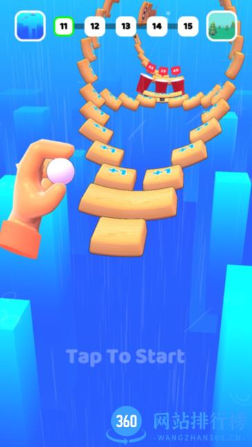 数字弹球球球天空滚动游戏 v1.0.0 安卓版 1