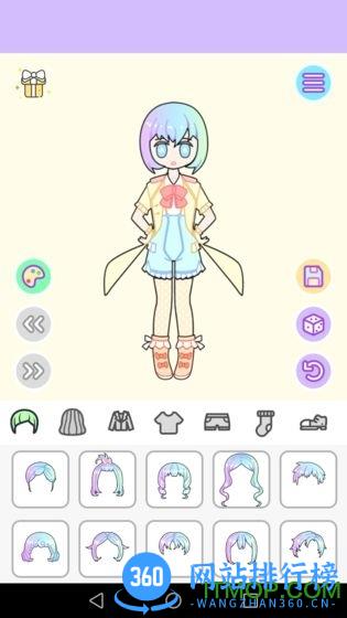 粉彩女孩换装 粉彩女孩<a href=/zt/9912-0.html target=_blank class=infotextkey>换装游戏</a>下载