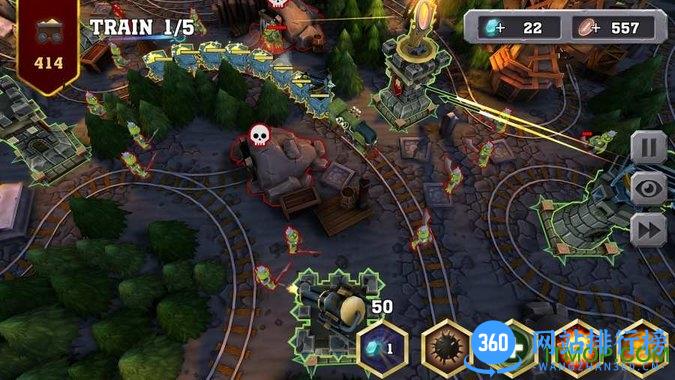 火车塔防无限钻石金币版(Train Tower Defense) v0.276 安卓内购修改版 2