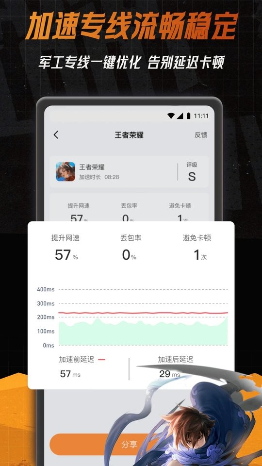 小6加速器免费版 v2.0.13 安卓版 2