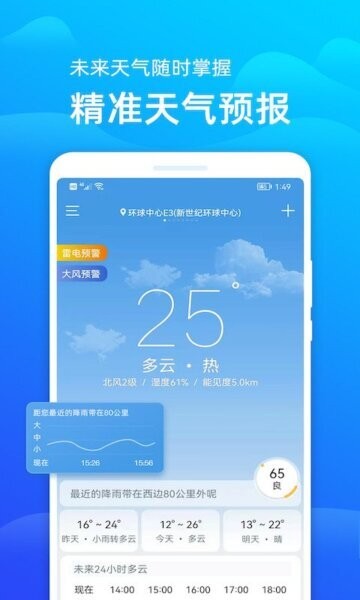 极速天气预报软件 v3.4.2 安卓版 3