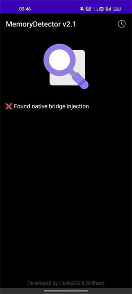 native bridge injection 检测提示