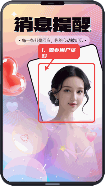 查看用户资料。