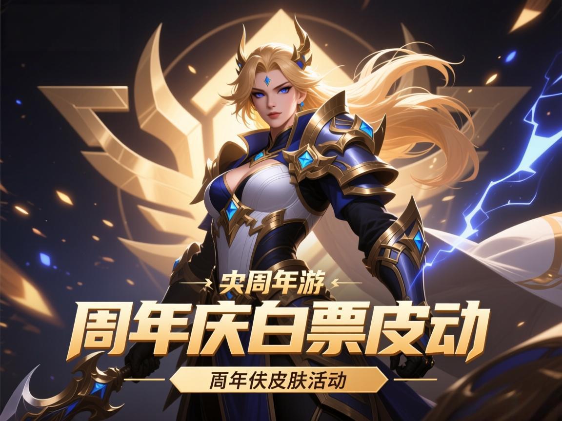 联盟手游周年庆白嫖皮肤活动