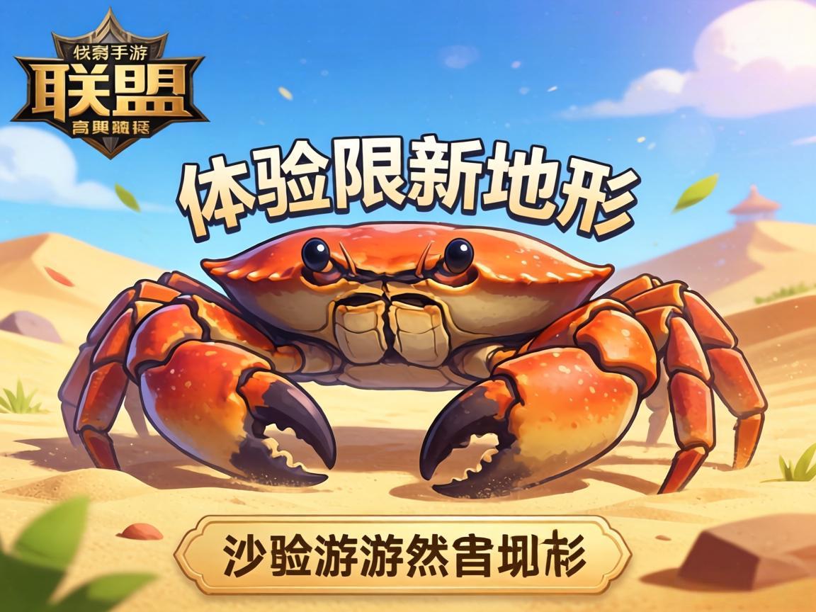 联盟手游体验服新地形与沙蟹机制