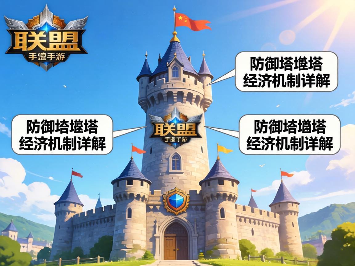 联盟手游防御塔经济机制详解