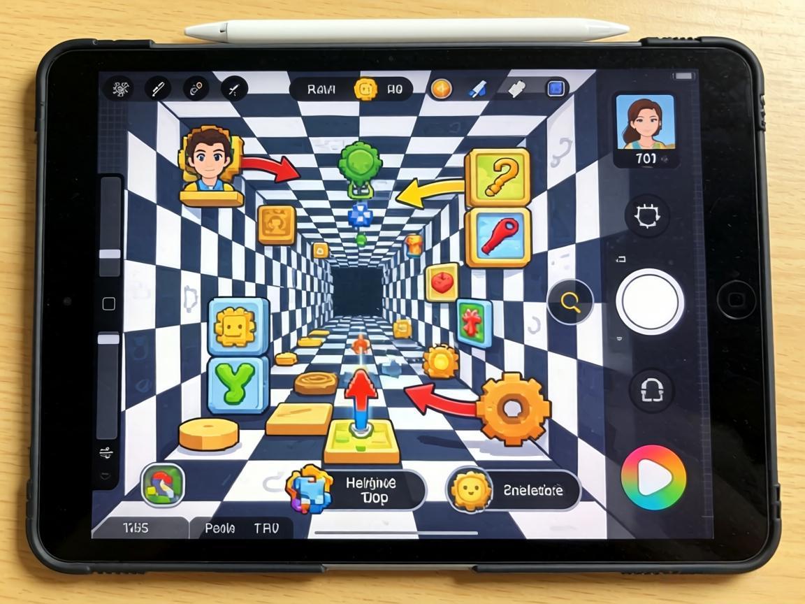 iPad取景器：视错觉解谜游戏