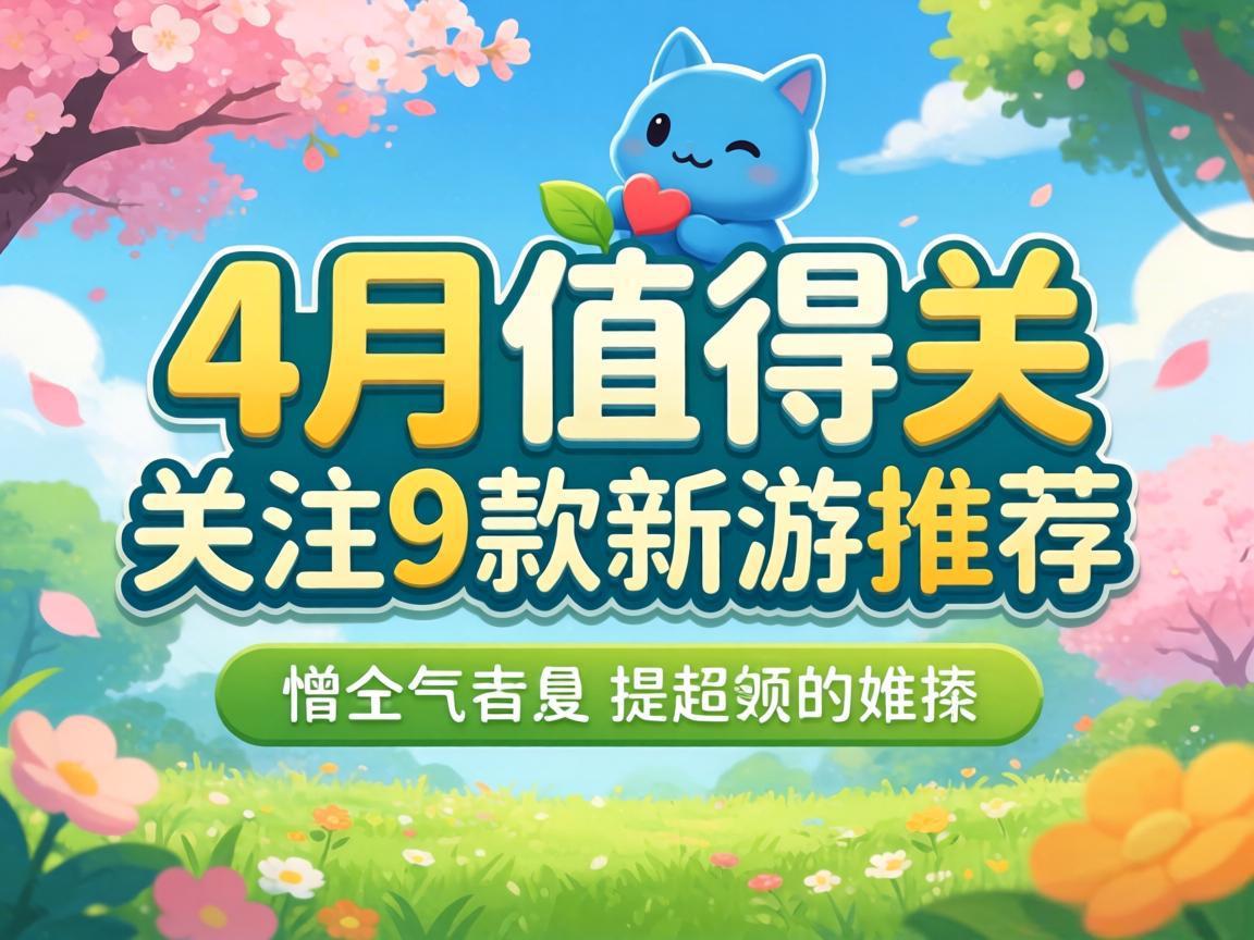 4月值得关注的9款新游推荐