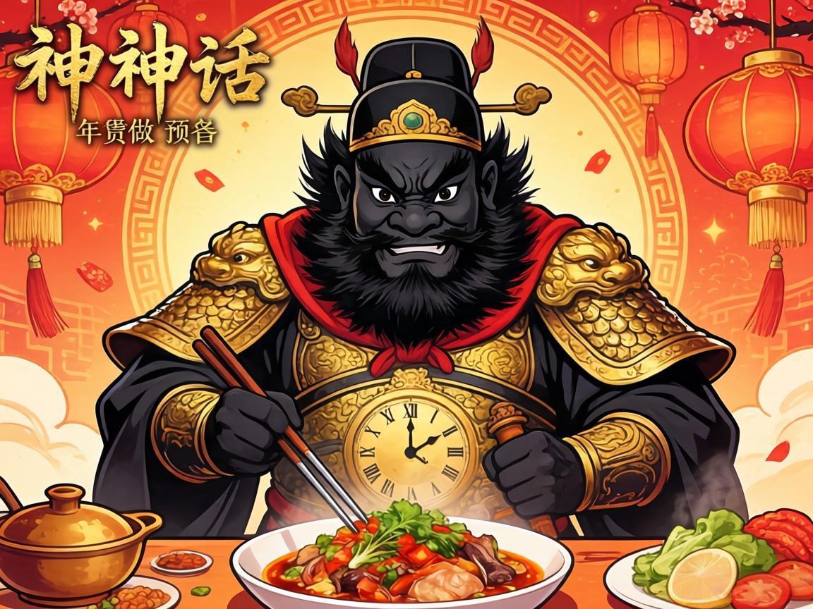 黑神话钟馗春节做菜预告