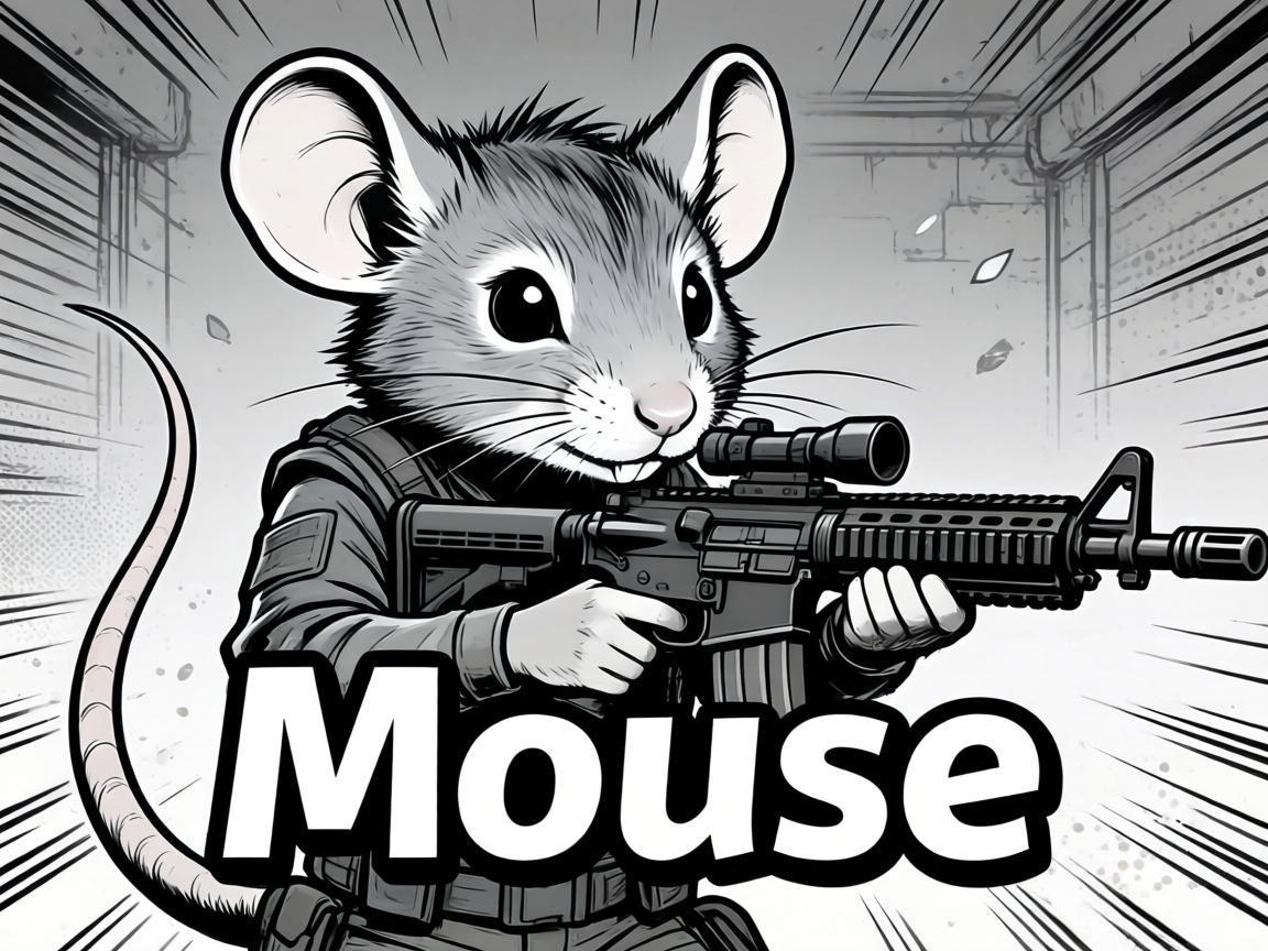 《Mouse》：黑白卡通风FPS新作
