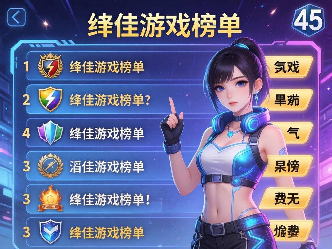 虚幻5画面表现极佳游戏榜单