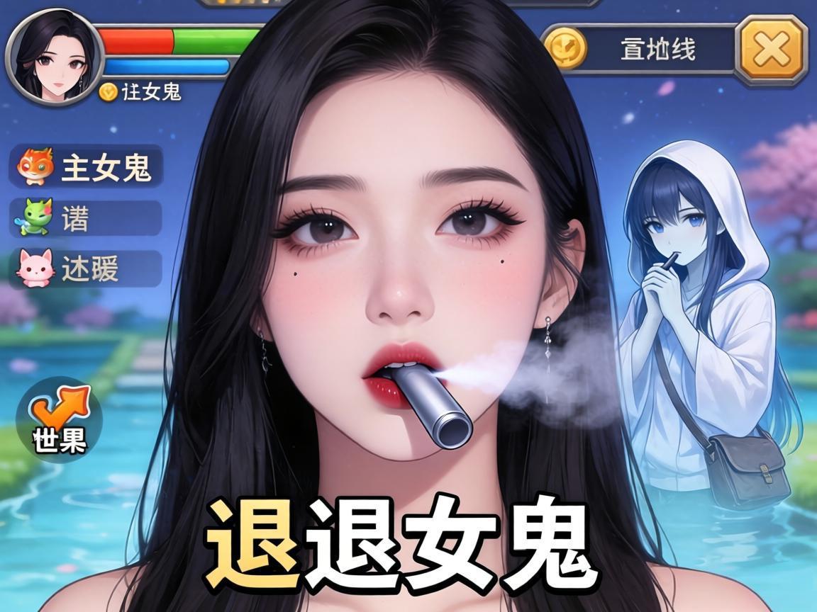 说脏话击退女鬼的搞笑游戏