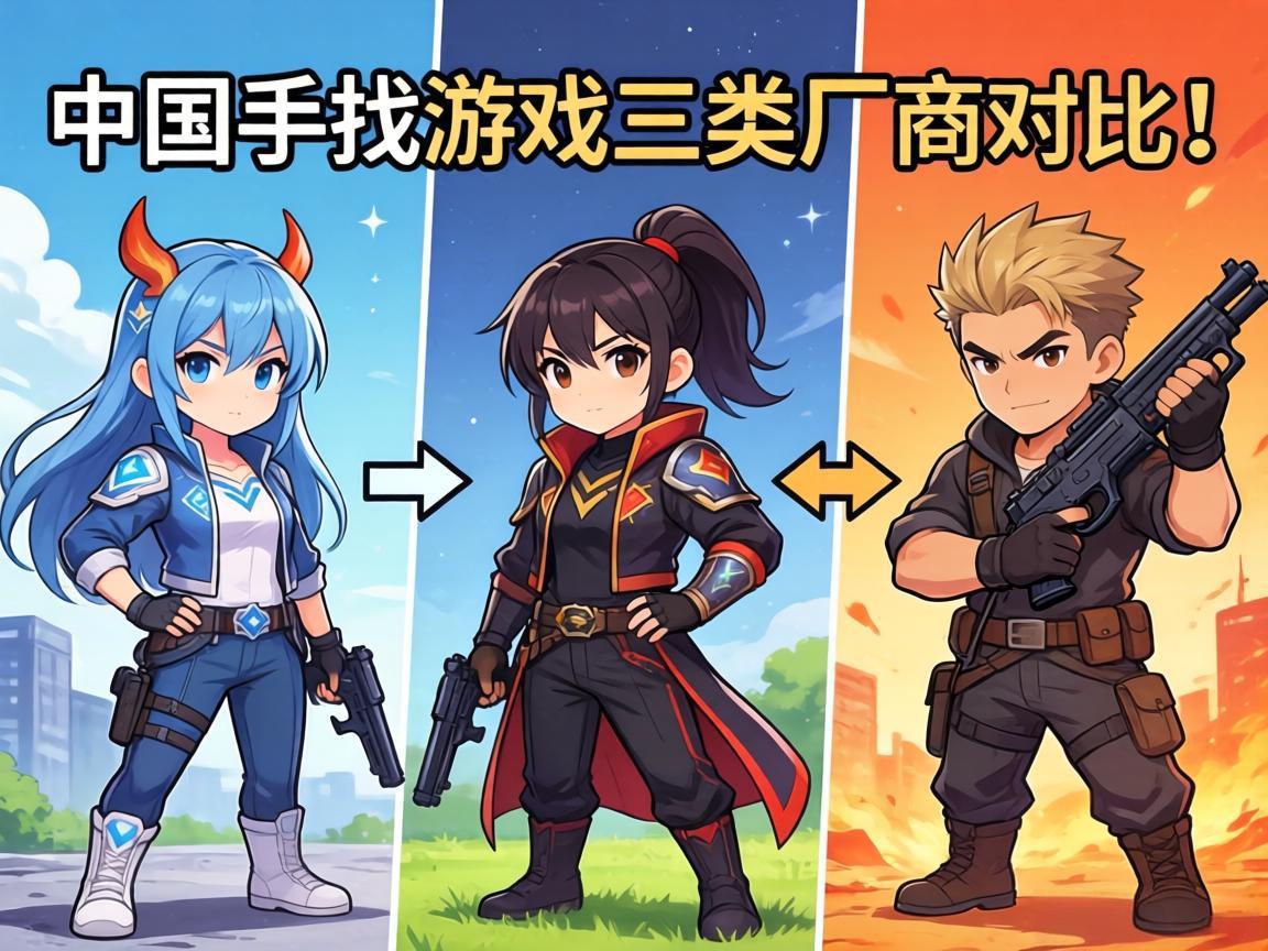 国产单机游戏三类厂商对比