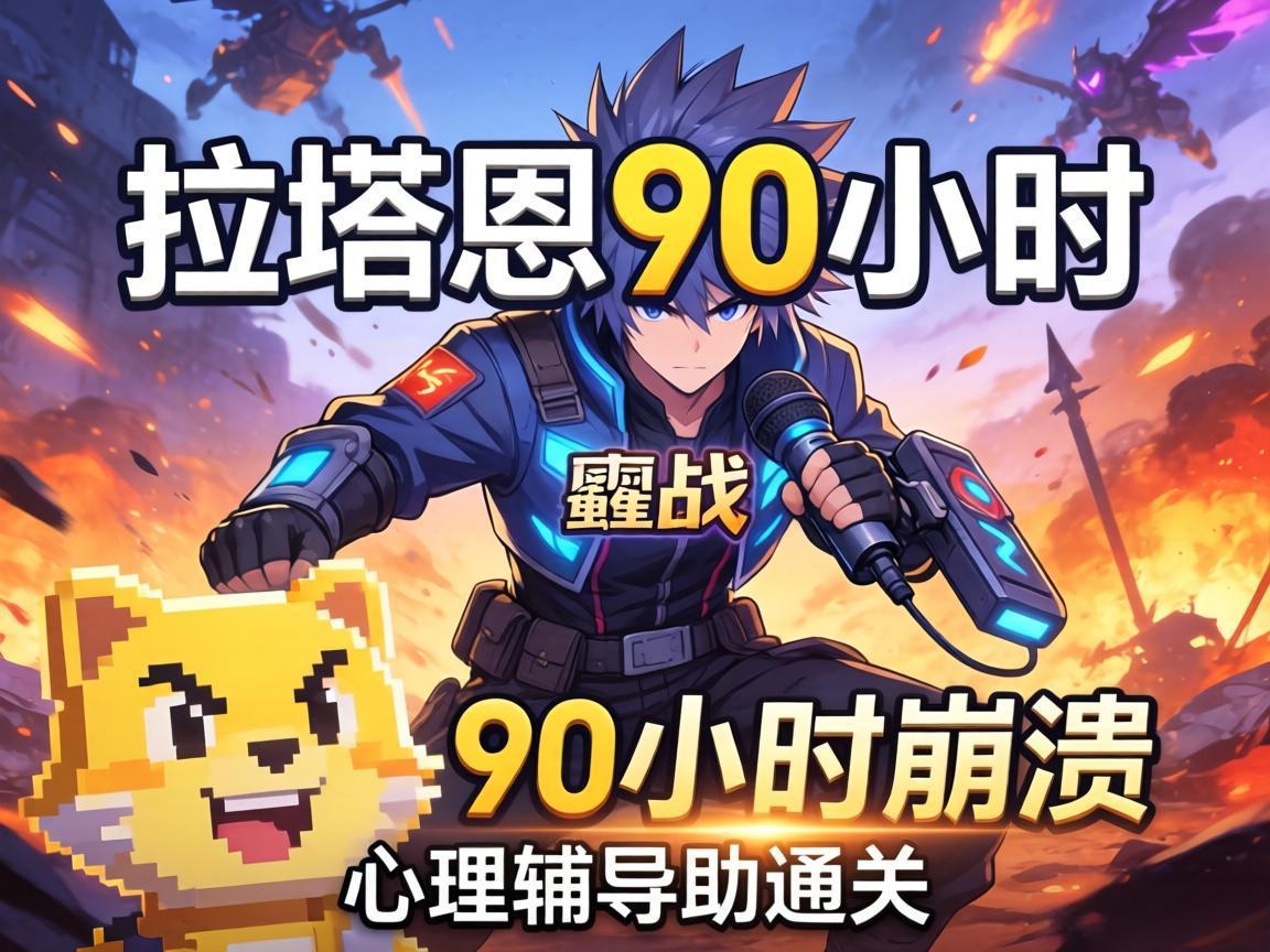 主播鏖战拉塔恩90小时崩溃，心理辅导助通关