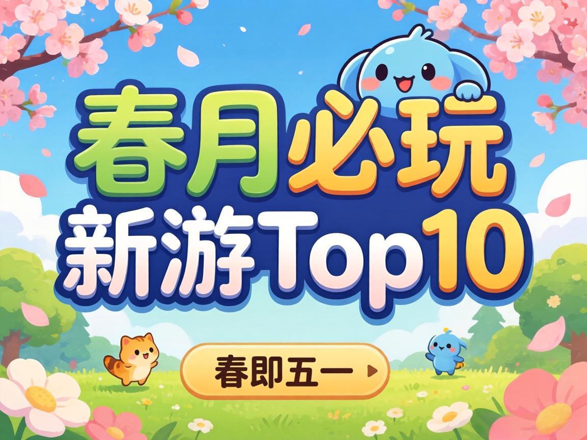 4月必玩新游Top10推荐