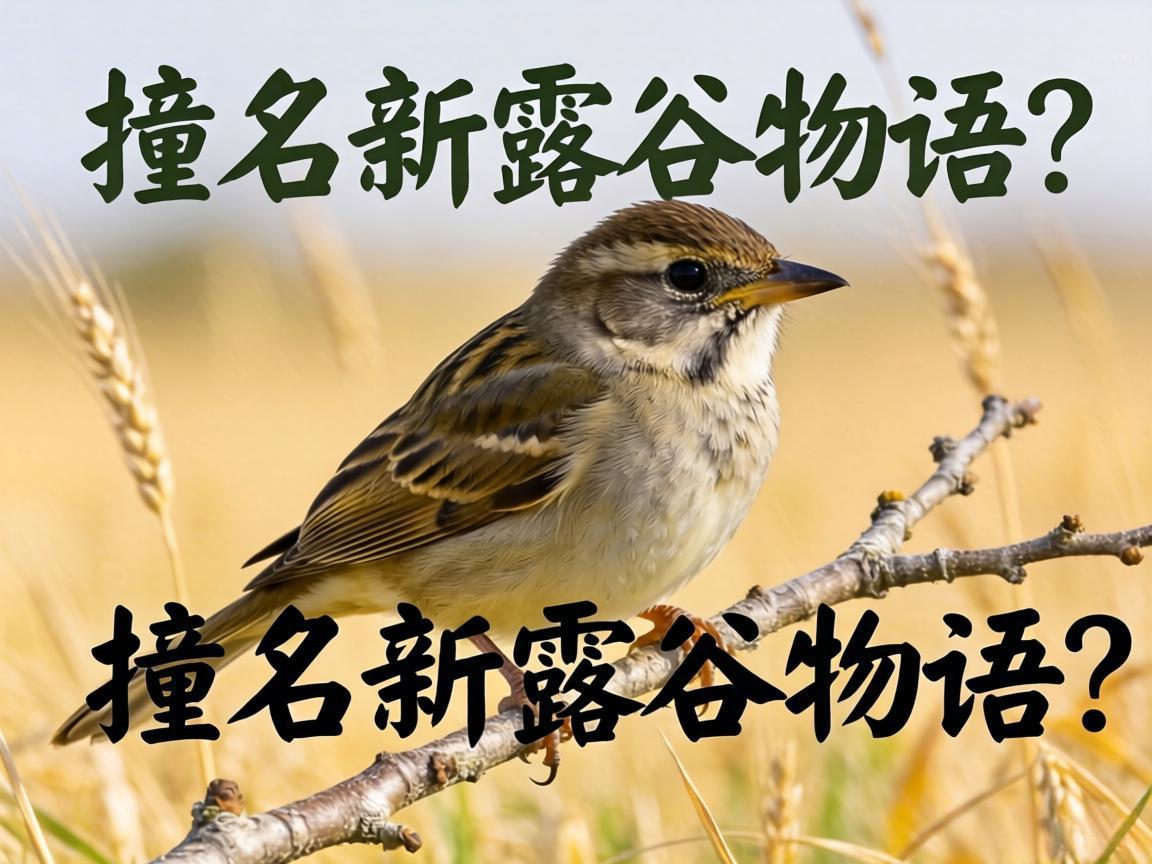 新布谷地撞名新露谷物语？