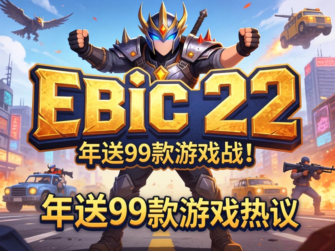 Epic 22年送99款游戏引热议