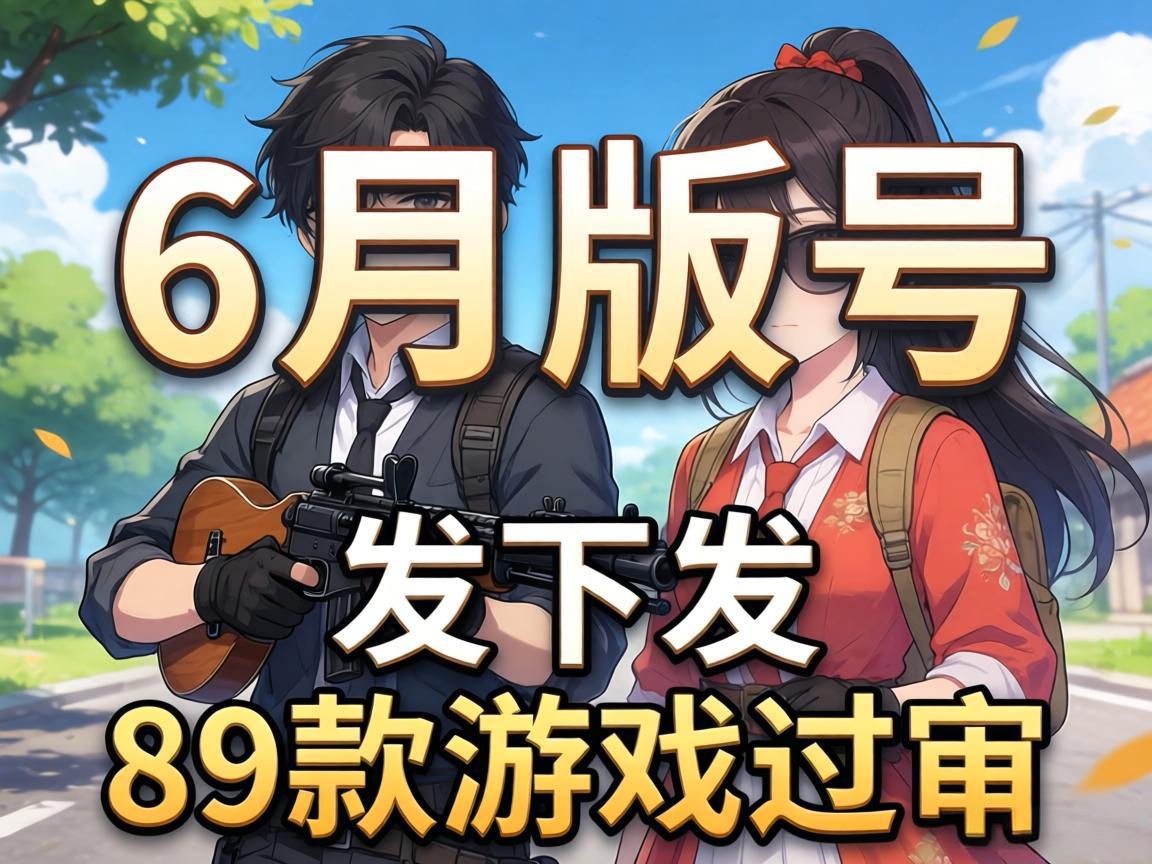 6月版号下发：89款游戏过审
