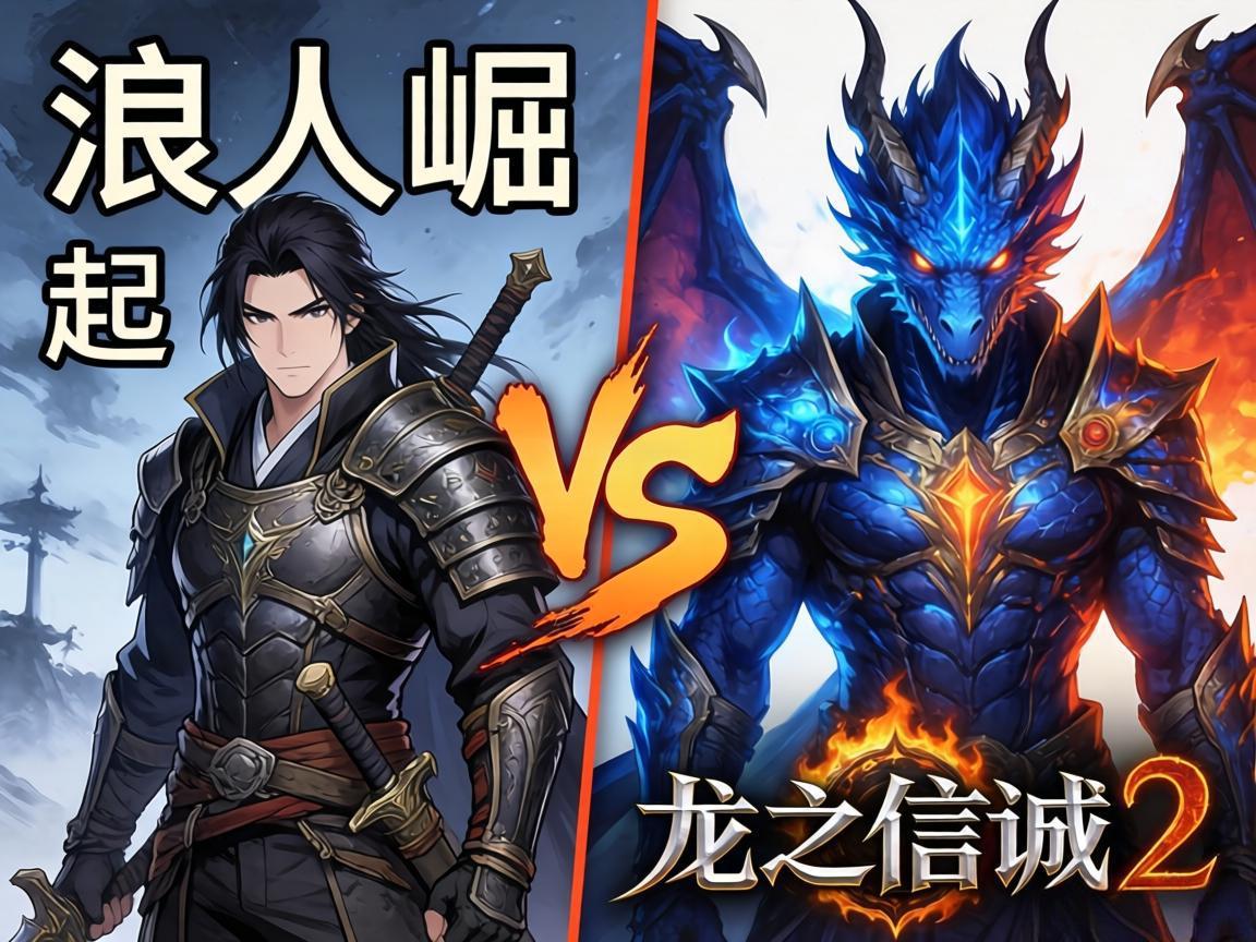 《浪人崛起》VS《龙之信条2》