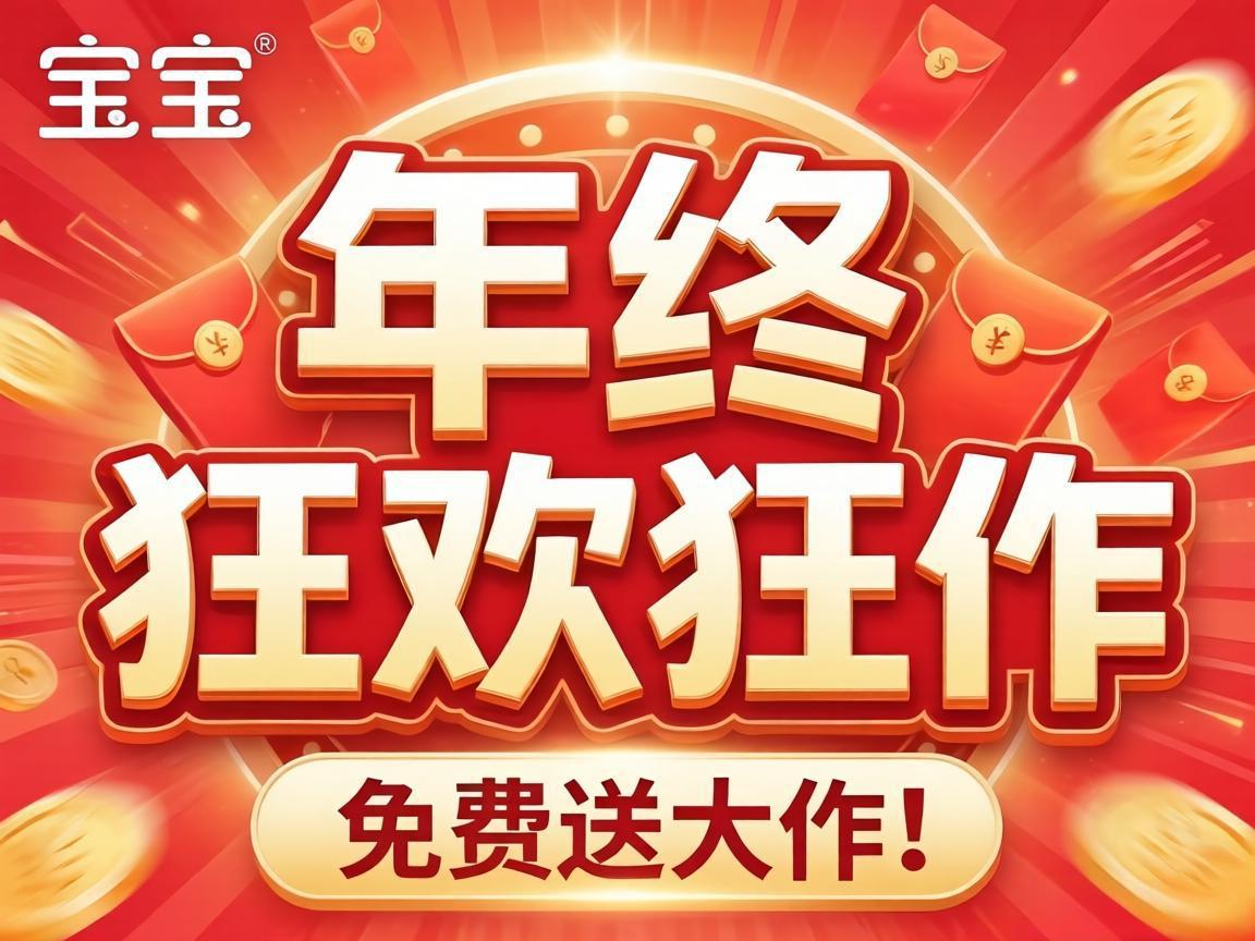 一宝年终狂欢：免费送大作