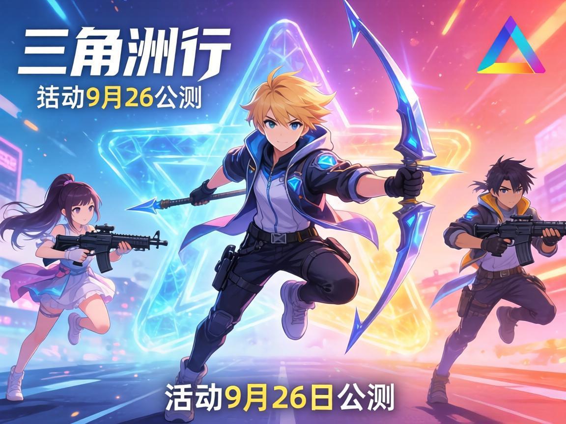 三角洲行动9月26日公测