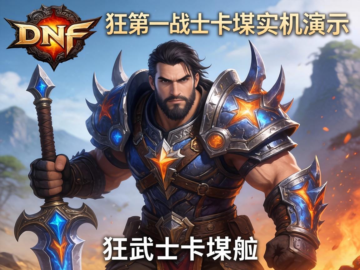 DNF第一狂战士卡赞实机演示