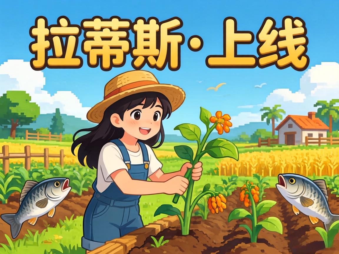 摸鱼种田游戏《拉蒂斯》上线