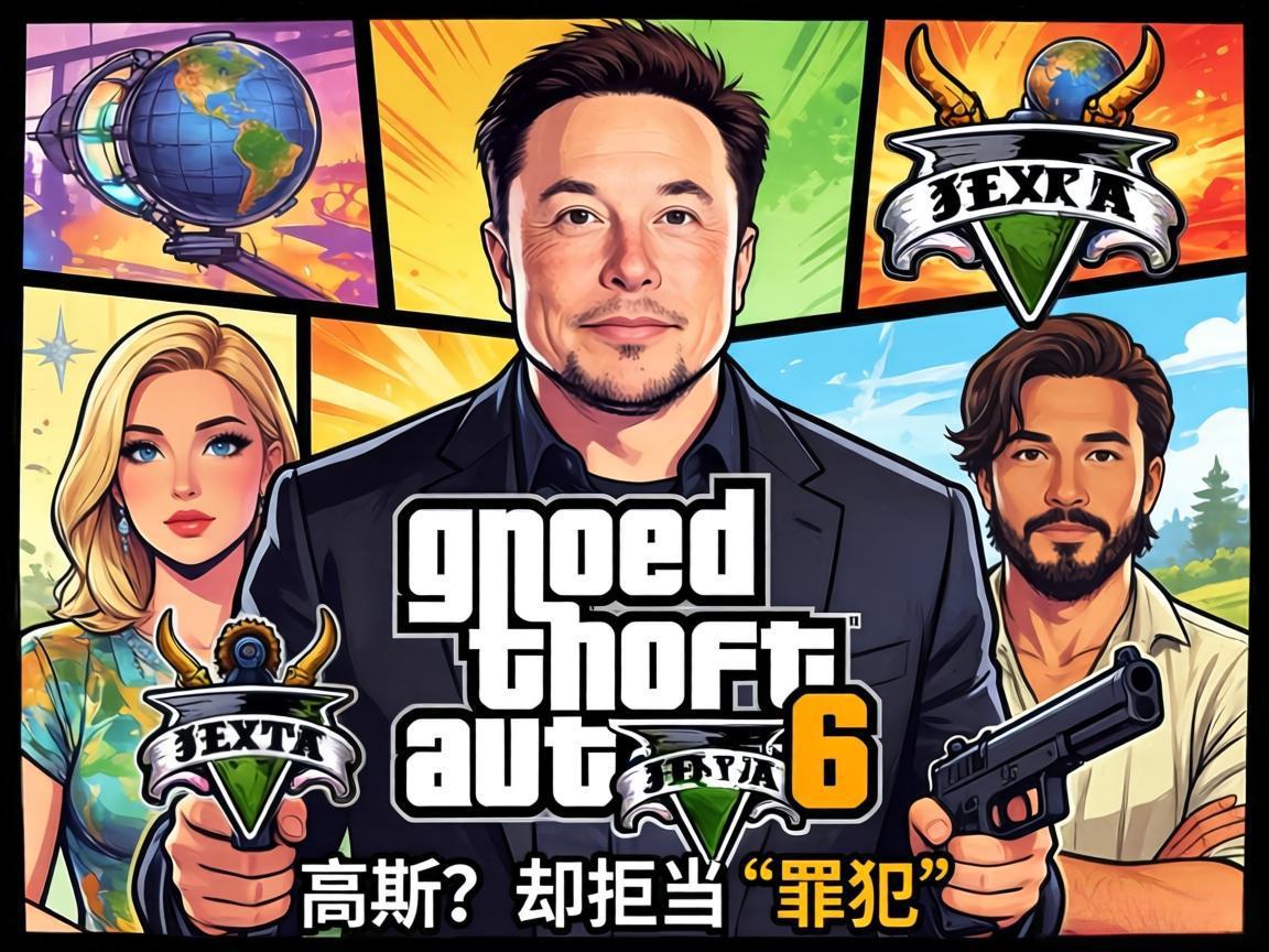 全球玩家狂欢GTA6预告，马斯克却拒当“罪犯”