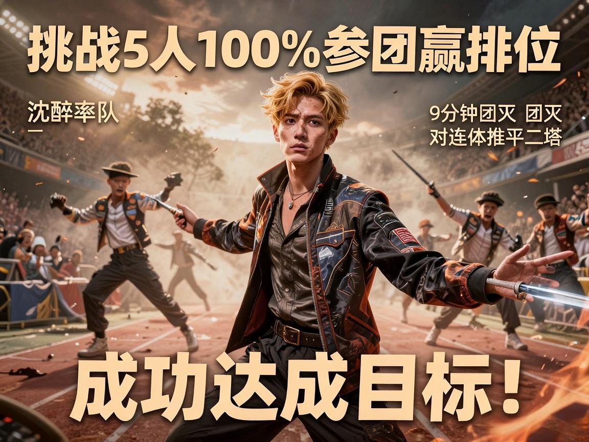 五人全参团速推拿下排位