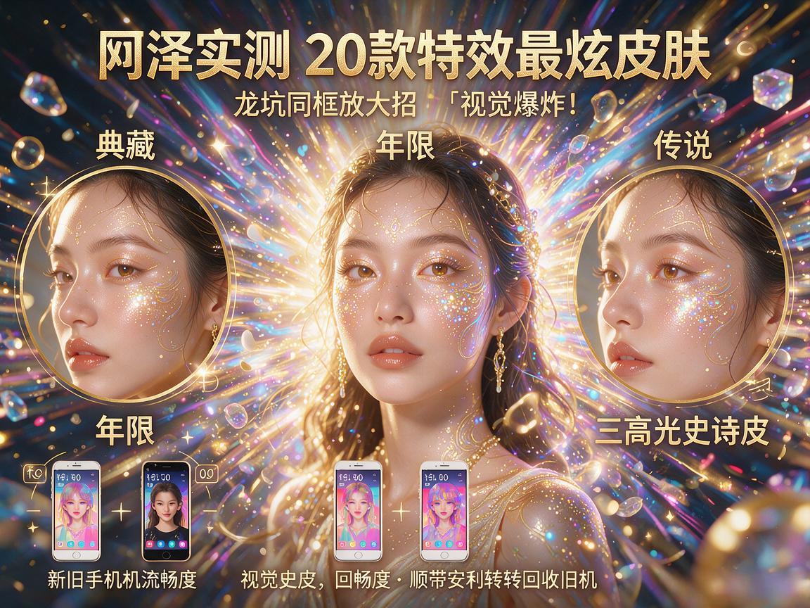 王者20大炫酷皮肤同屏特效