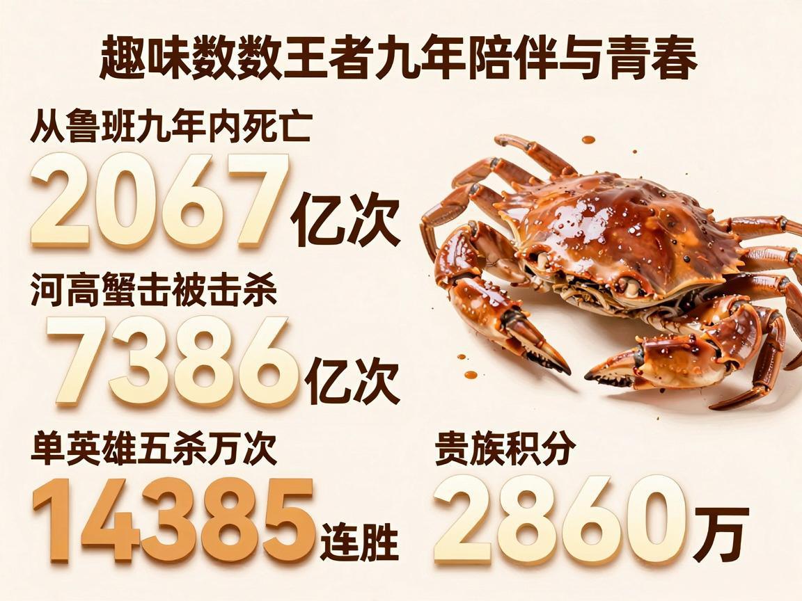王者荣耀九年趣味数据大盘点
